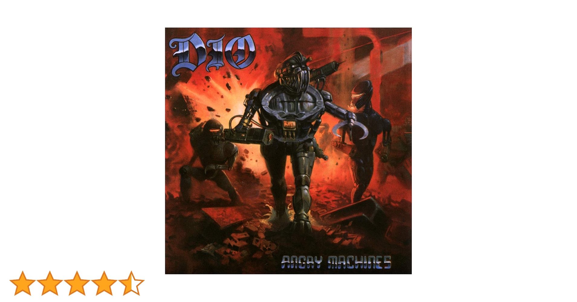 見本盤　ディオ / アングリー・マシーンズ Amazon.com: Angry Machines (Lenticular Cover) [LTD]: CDs & Vinyl